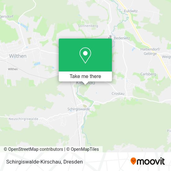Карта Schirgiswalde-Kirschau