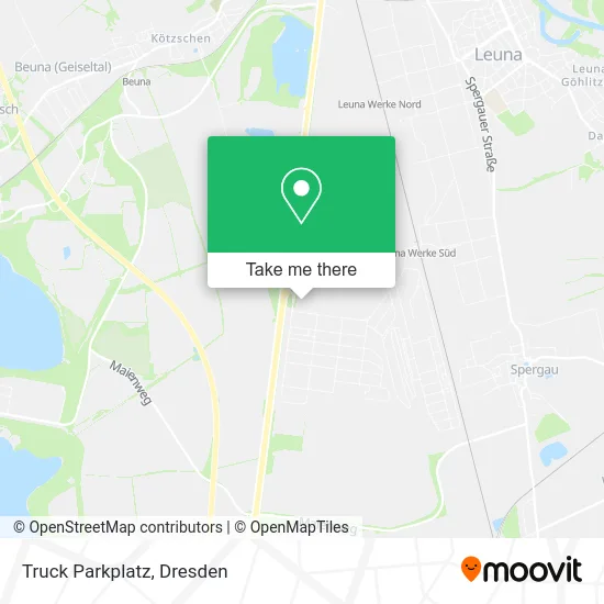 Карта Truck Parkplatz