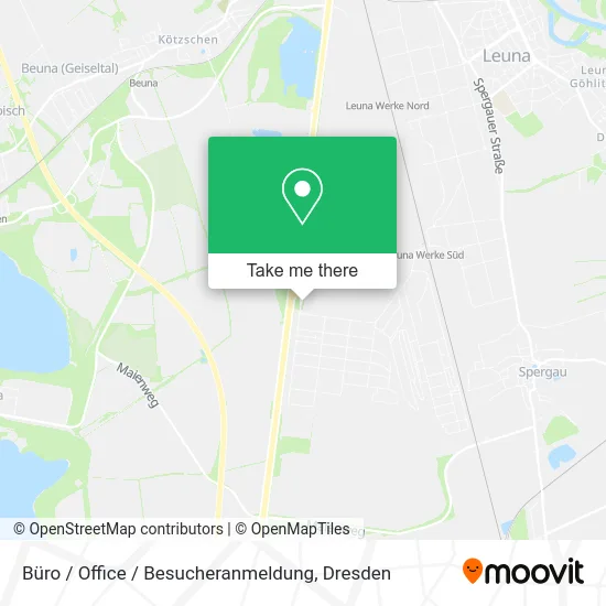 Карта Büro / Office / Besucheranmeldung
