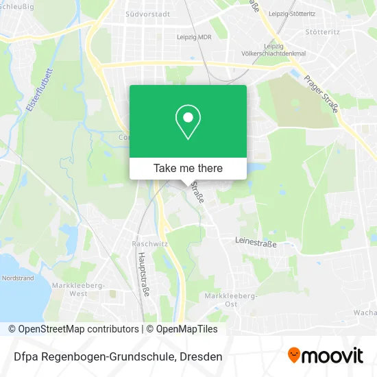 Карта Dfpa Regenbogen-Grundschule