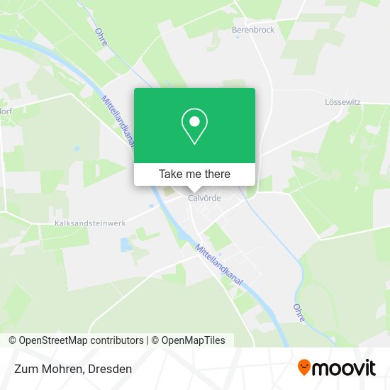 Карта Zum Mohren