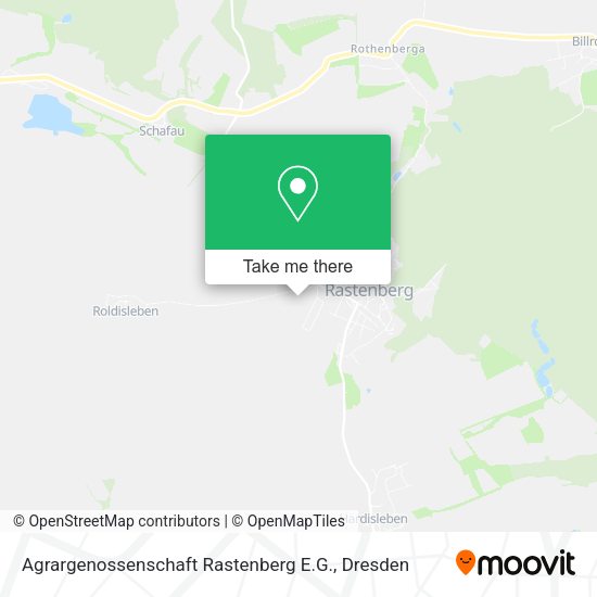 Карта Agrargenossenschaft Rastenberg E.G.