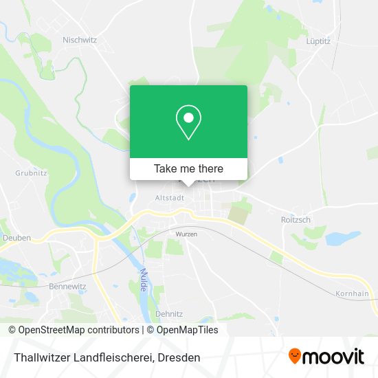 Карта Thallwitzer Landfleischerei