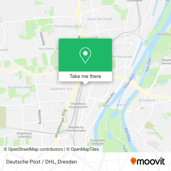 Карта Deutsche Post / DHL