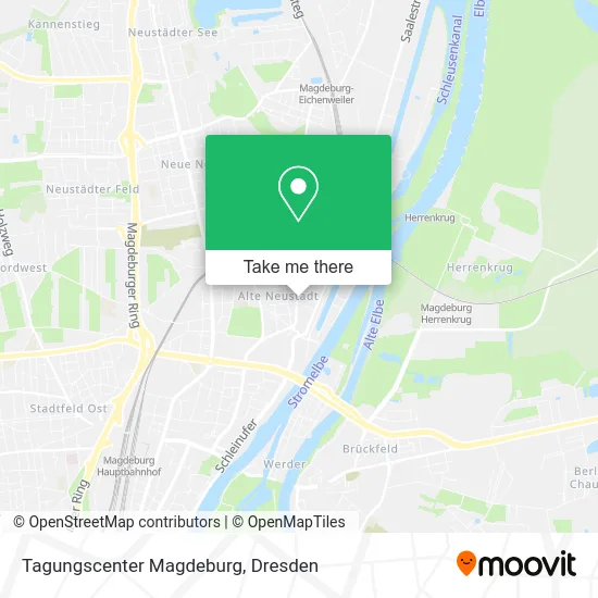 Карта Tagungscenter Magdeburg