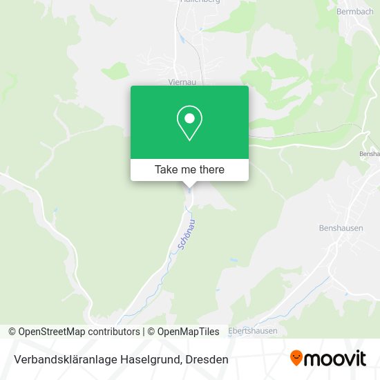 Карта Verbandskläranlage Haselgrund
