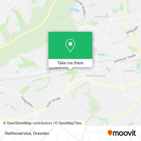 Карта Reifenservice