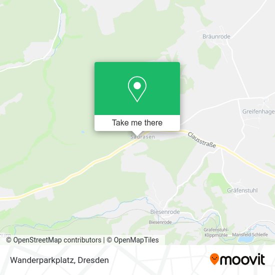 Карта Wanderparkplatz