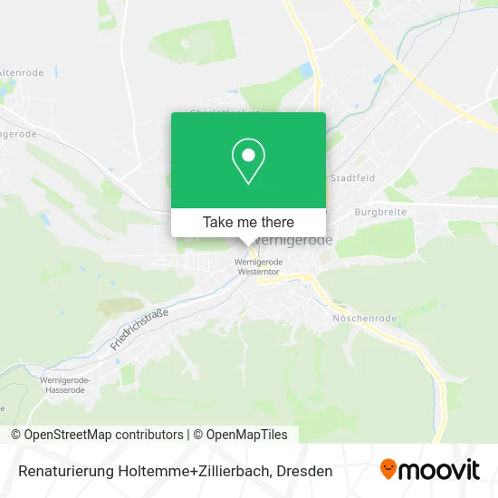 Карта Renaturierung Holtemme+Zillierbach