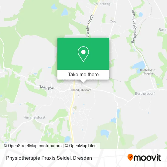 Карта Physiotherapie Praxis Seidel