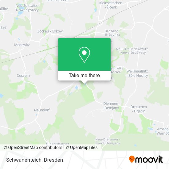 Карта Schwanenteich