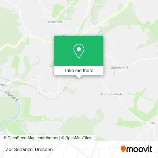 Карта Zur Schanze
