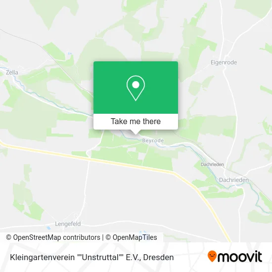Карта Kleingartenverein ""Unstruttal"" E.V.