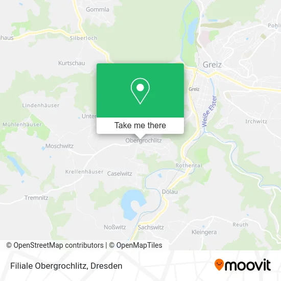 Карта Filiale Obergrochlitz