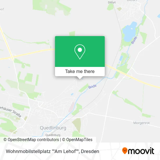 Карта Wohnmobilstellplatz ""Am Lehof""