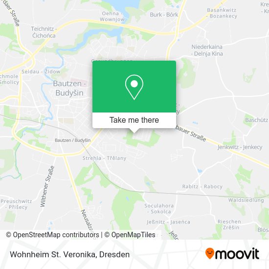 Карта Wohnheim St. Veronika