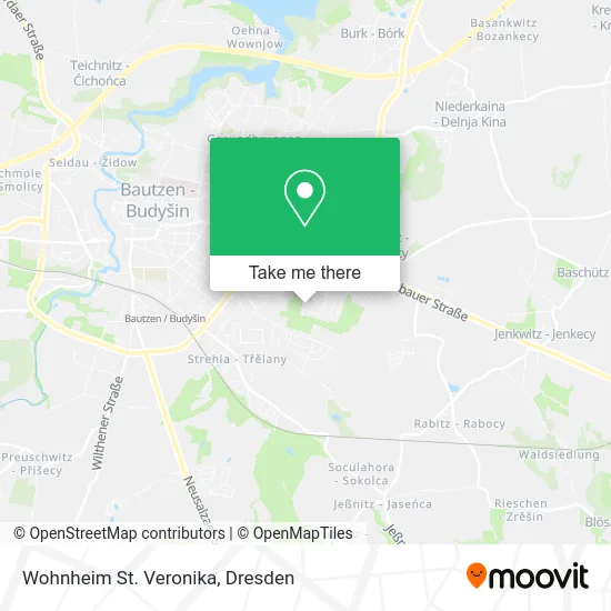 Карта Wohnheim St. Veronika