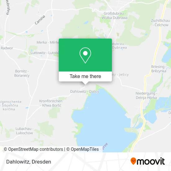 Карта Dahlowitz