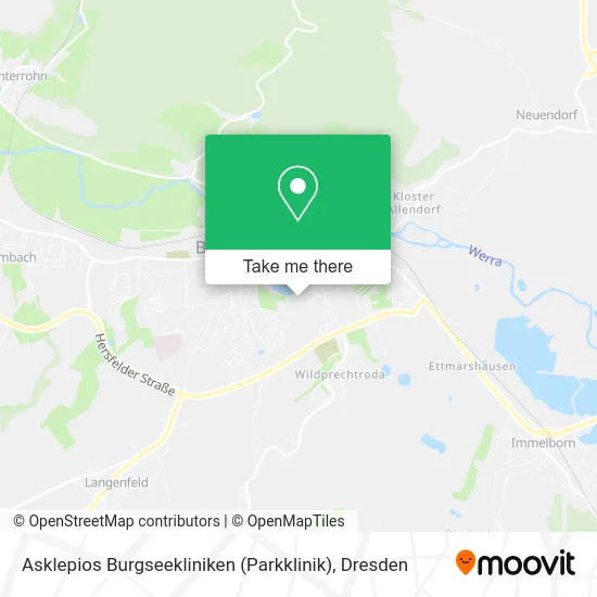 Карта Asklepios Burgseekliniken (Parkklinik)