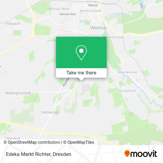 Карта Edeka Markt Richter