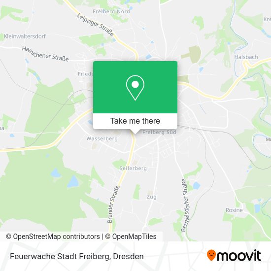 Карта Feuerwache Stadt Freiberg