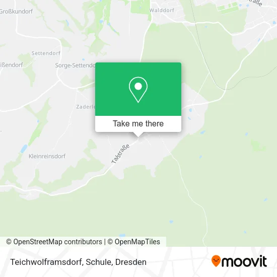 Карта Teichwolframsdorf, Schule