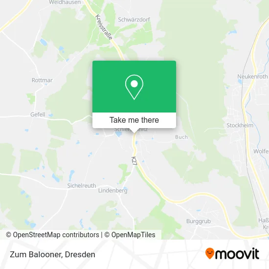 Карта Zum Balooner