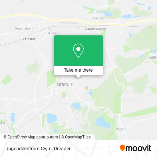 Карта Jugendzentrum Cvjm