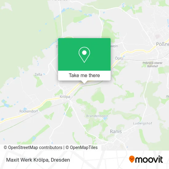 Карта Maxit Werk Krölpa