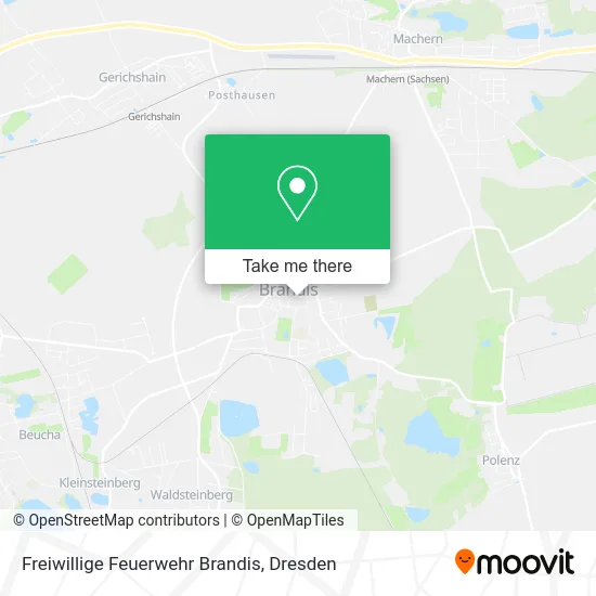 Карта Freiwillige Feuerwehr Brandis