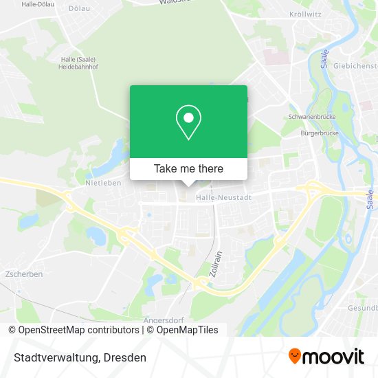 Карта Stadtverwaltung