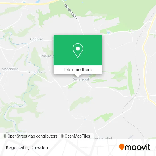 Карта Kegelbahn