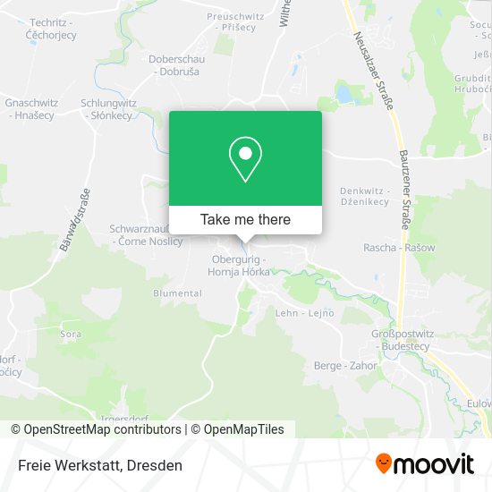 Карта Freie Werkstatt