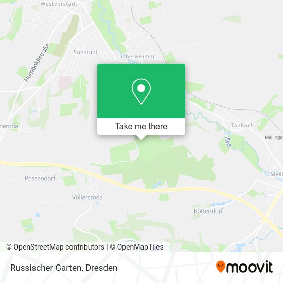 Карта Russischer Garten