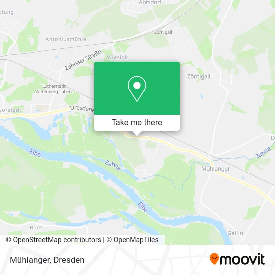 Карта Mühlanger