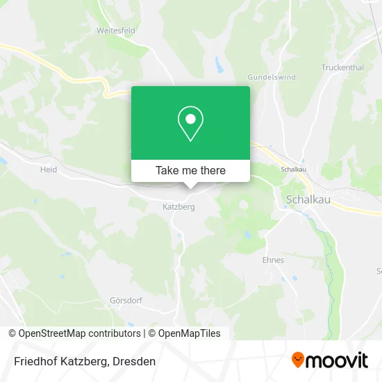 Карта Friedhof Katzberg