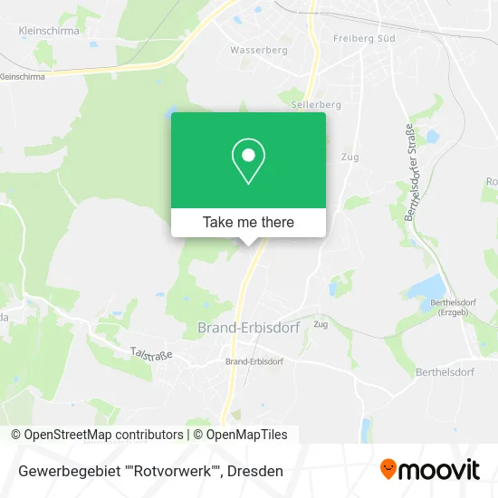 Карта Gewerbegebiet ""Rotvorwerk""