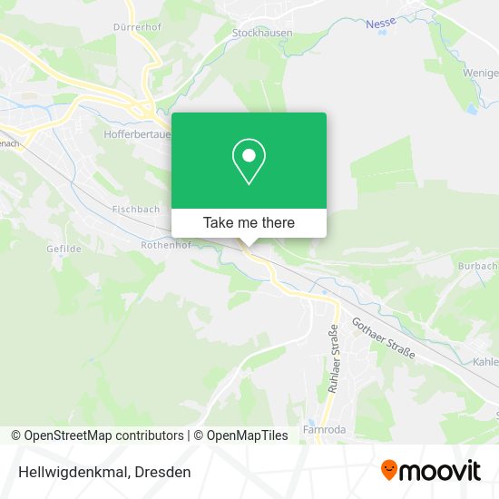 Карта Hellwigdenkmal