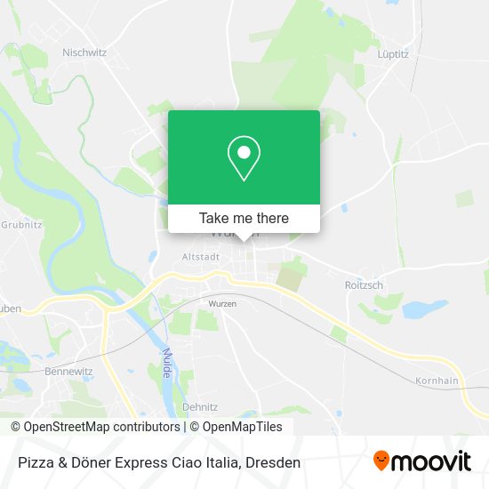 Карта Pizza & Döner Express Ciao Italia
