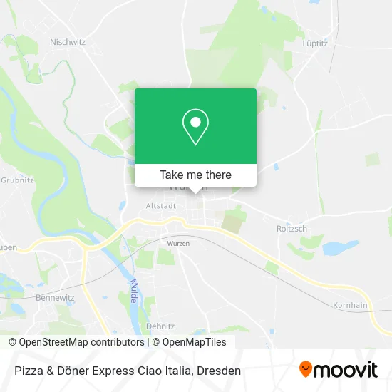 Карта Pizza & Döner Express Ciao Italia