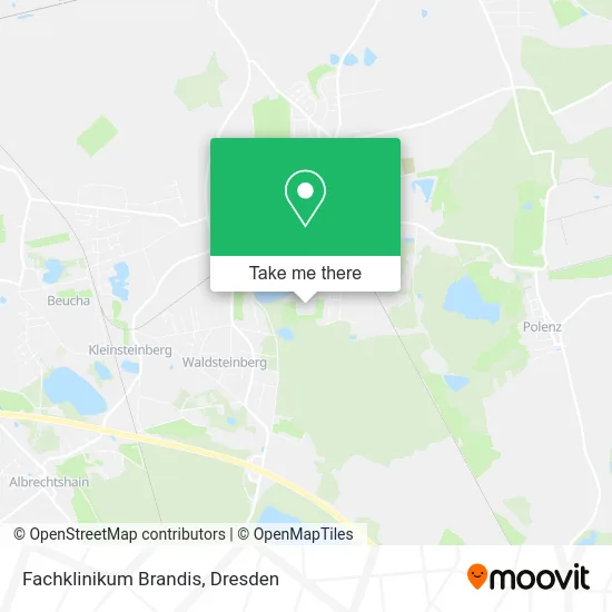 Карта Fachklinikum Brandis