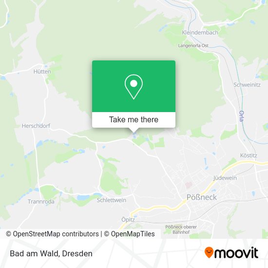 Карта Bad am Wald