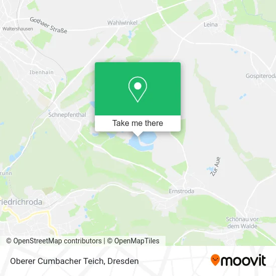Карта Oberer Cumbacher Teich