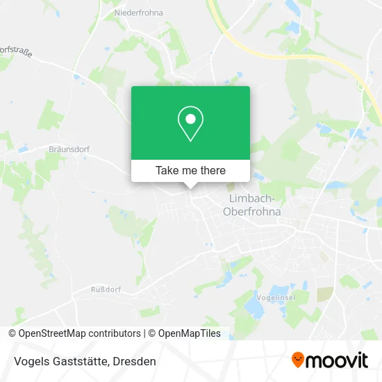 Карта Vogels Gaststätte