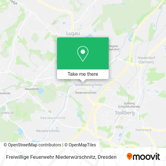 Карта Freiwillige Feuerwehr Niederwürschnitz