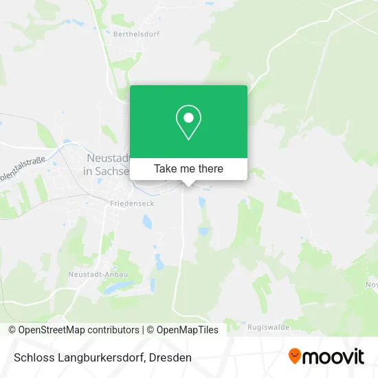 Карта Schloss Langburkersdorf