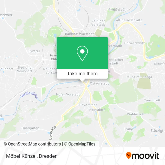 Карта Möbel Künzel