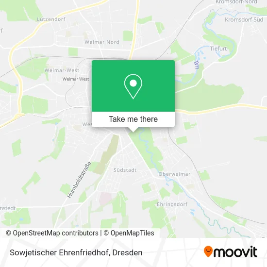 Карта Sowjetischer Ehrenfriedhof