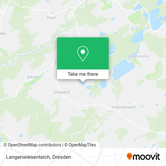 Карта Langenwiesenteich
