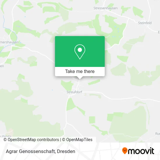 Agrar Genossenschaft map